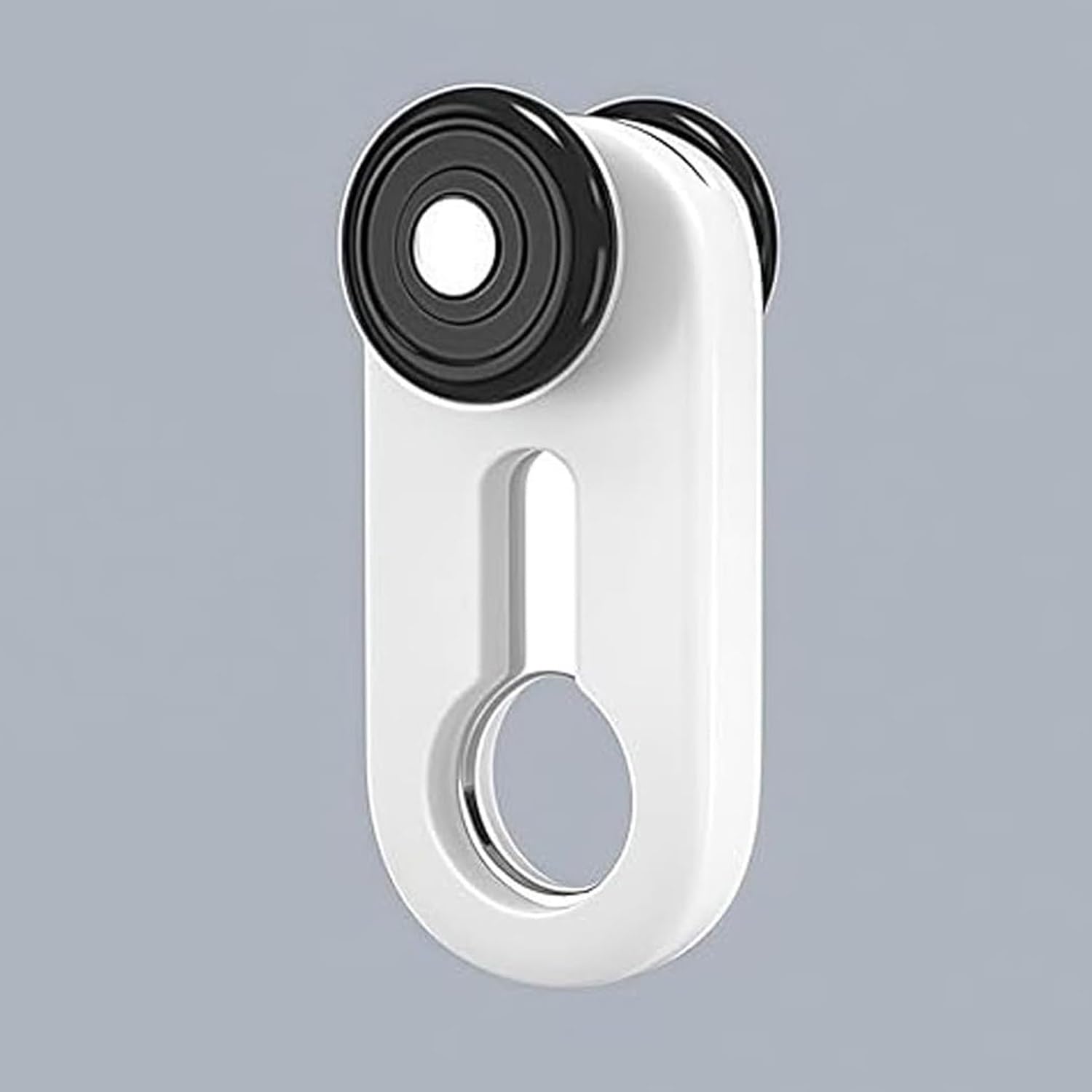 GLazzy Curtain Tracks Pulley, Aluminium Alloy Mute Curtain Tracks Pulley Wheel Rollers Runners for Ceiling/Wall Mount Curtain Tracks(White,250PCS)