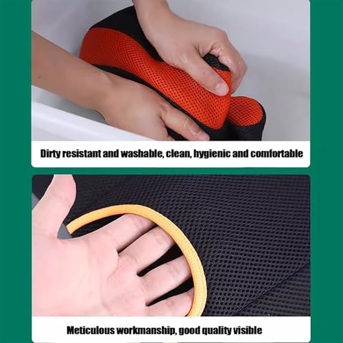Cojín de asiento para silla de ruedas para alivio de cadera, diseño antiescaras y transpirable, soporte cómodo para el uso diario