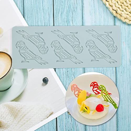 Tappetino in pizzo fondente in silicone, stampo