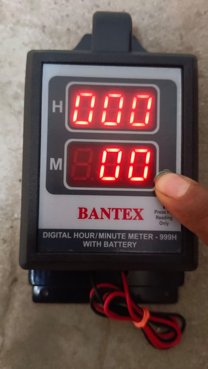 Digital Hour/Minute Meter 999H with Rechargable Battery for Tubewell | Tracks Runtime Hours, Press-to-Read Display, Dual H & M Display, Auto Stop & Resume, Tubewell Compatible-image-8
