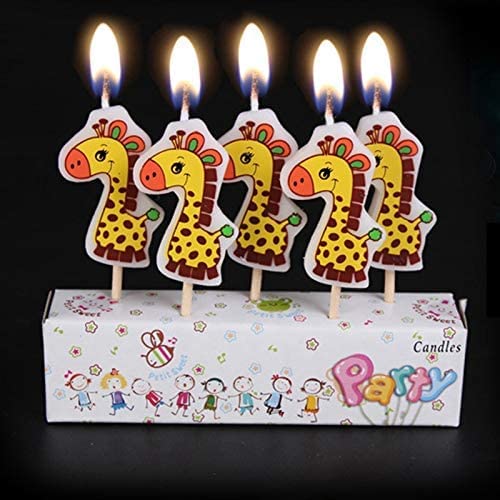 Amazon.co.jp: お誕生日キャンドル 絵蝋燭 ナンバーキャンドル