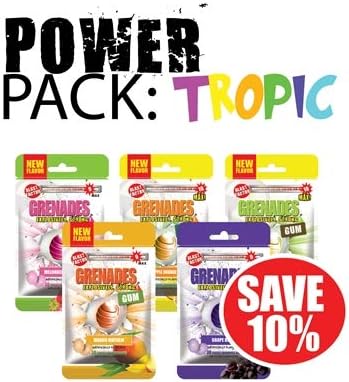 Grenades Gum - Power Pack: Tropic
