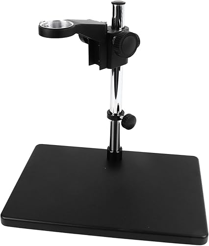 Miniatura 2 de Soporte de mesa de microscopio digital, estable y amplio, altura ajustable, aleación de aluminio, soporte de ajuste de cámara industrial para