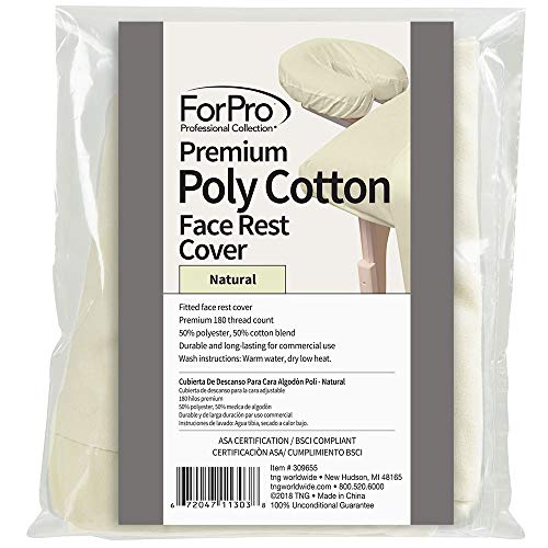 For Pro Poly-Cotton Face Space Cover, Natural