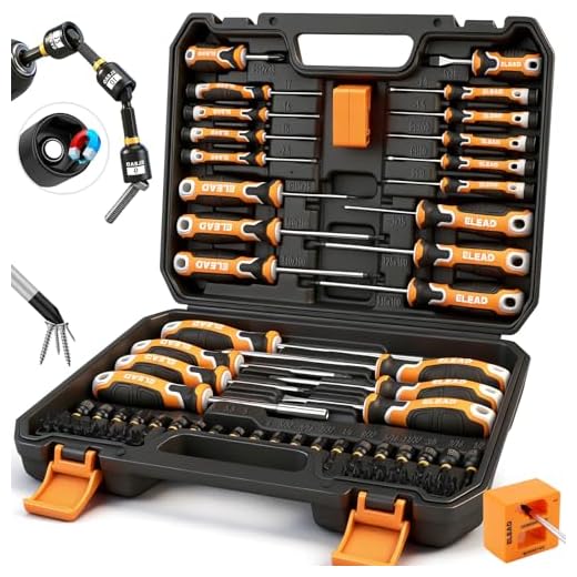 86-Piece Magnetic Screwdriver Precision Set