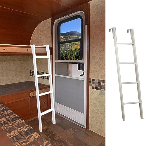 ベッド二段はしご ツインバンクベッドラダーフロアスタンディング、 調整可能なRVベッドサイドラダー-50 "/ 55"/ 59 "高さ、 ホーム/キャンピングカー/キャンピングカークライムラダー、 330ポンドをサポートします (Size : 130cm/