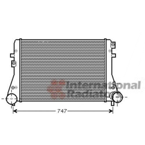 Van Wezel 58004306 Intercooler