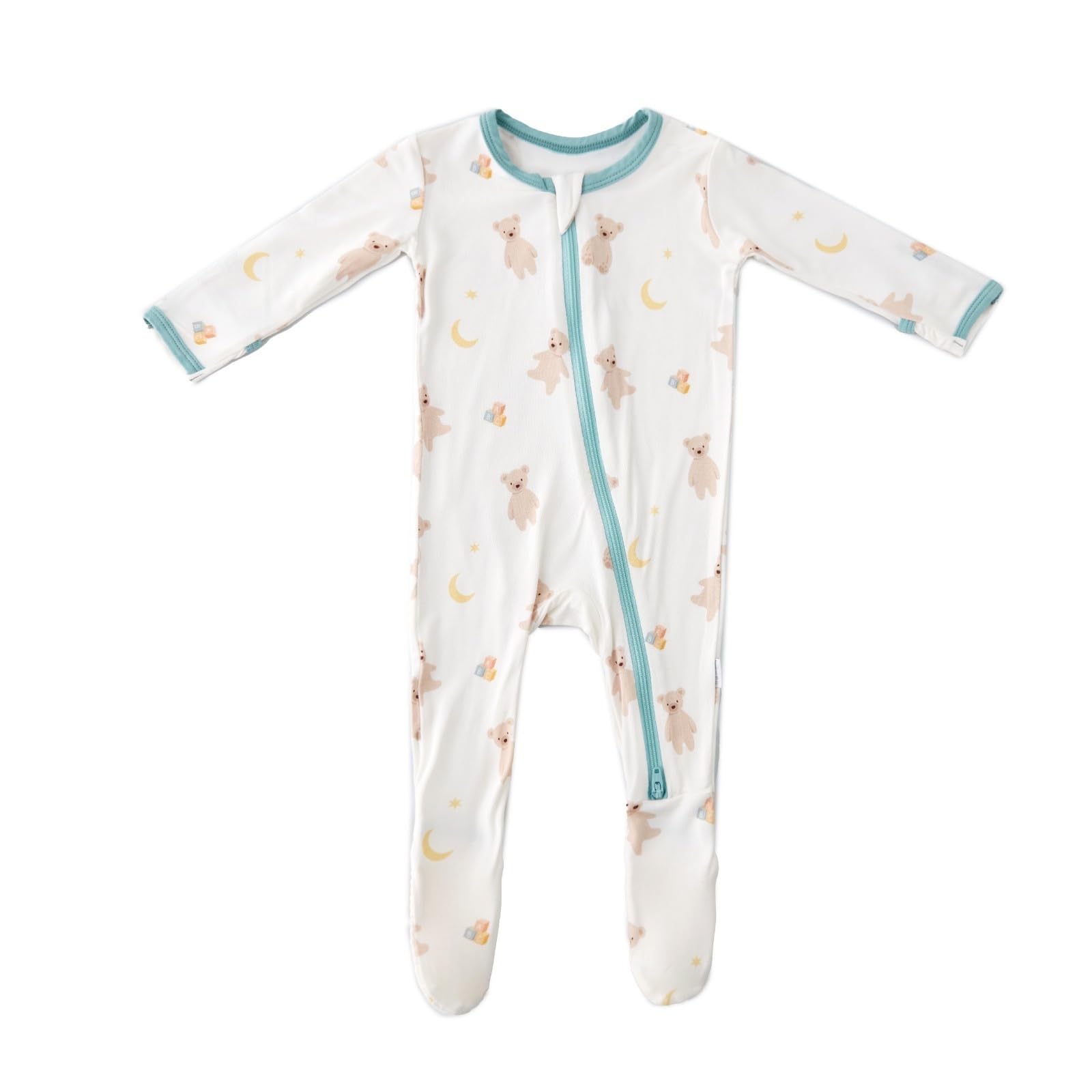 Bamboo Little Soft Baby Clothes Footie Pajamas