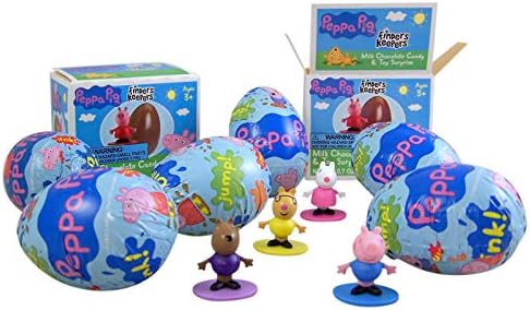 Peppa Pig Finder Keepers with a Surprise Collectible Figurine Included in Box, Pack of 12