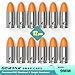 GORTAR 9mm Snap Caps Training Dummy Rounds Practice Safe Loading Firing Close to Real Weight Targets & Accessories -12 Pcs