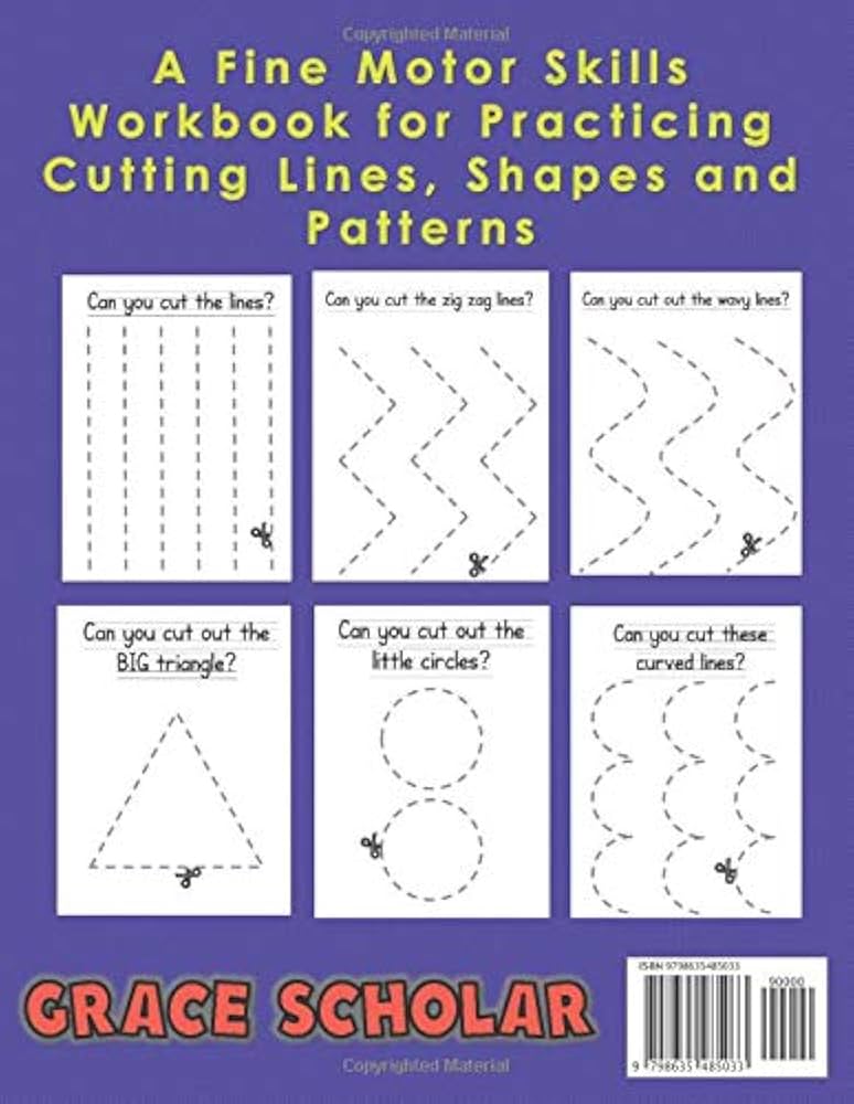 scissor-skills-activities-for-preschoolers-and-kindergartners-a-scissor-cutting-practice-workbook-fine-motor-skills-workbook-for-practicing-cutting-kids-ages-3-5-preschool-and-kindergarten-scholar-grace-9798635485033-amazon-com-books for Printable Free Cutting Worksheets For Fine Motor Skills Scissor Skills Activities for Preschoolers and Kindergartners : A Scissor Cutting Practice Workbook: Fine Motor Skills Workbook for Practicing Cutting ... Kids ages 3-5, Preschool and Kindergarten): Scholar, Grace: 9798635485033: Amazon.com: Books for Printable Free Cutting Worksheets For Fine Motor Skills