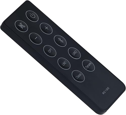 Miniatura 4 de Beyution RC100 Reemplazo de control remoto apto para Edifier RC10D, R2000DB, RC100, R2000D, altavoz multimedia para estantería