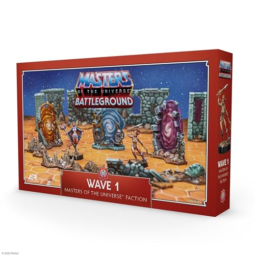 Masters of The Universe Battleground Expansion Set Wave 1 Motu miniatura 1