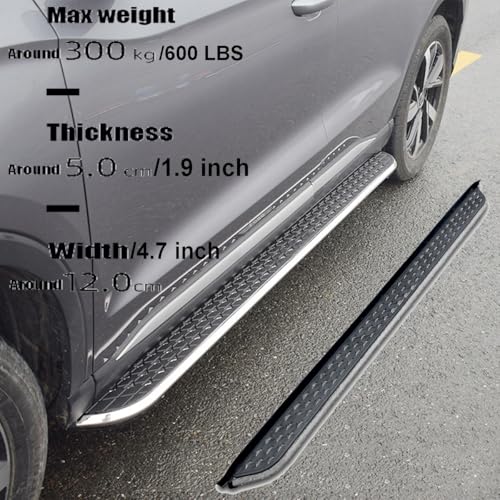 Estribos en aluminio para Volkswagen Atlas Cross Sport 2021-2026 miniatura 6