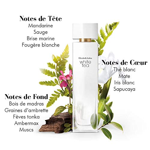 Elizabeth Arden White Tea, Eau de Toilette Vaporisateur pour Femme, Senteur Florale, Parfum Pur et Délicieusement Simple - Image 5