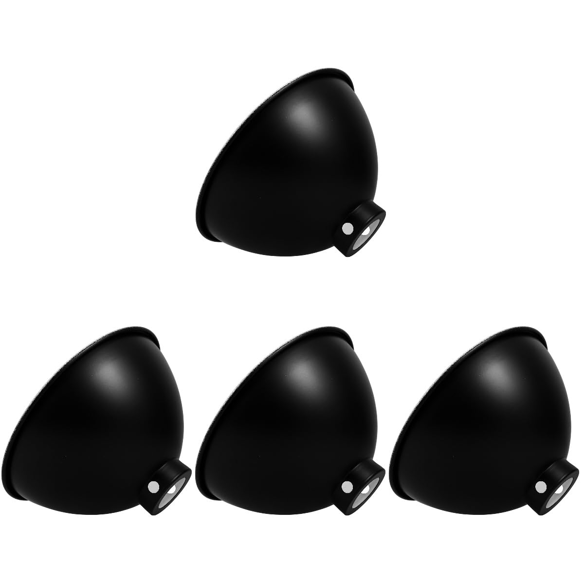 4pezzi Riscaldante Per Rettili Design Riflettente Copertura Protettiva Per Lampade Riscaldamento Adatto Per Lucertole e Tartarughe Installazione Facile e