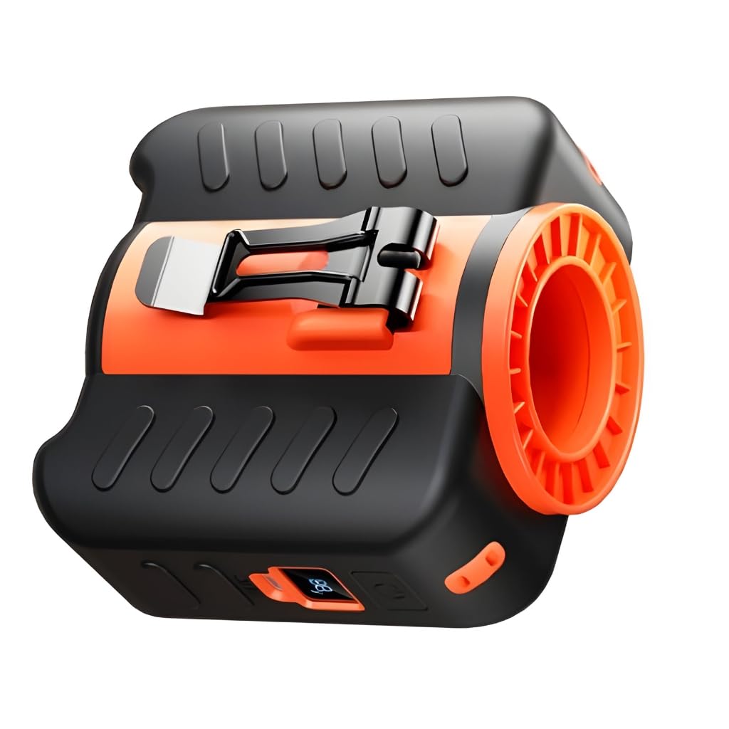 Ventilateur de taille portable pour randonnée et camping avec batterie 8000 mAh