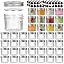 40pcs-Silver split lids