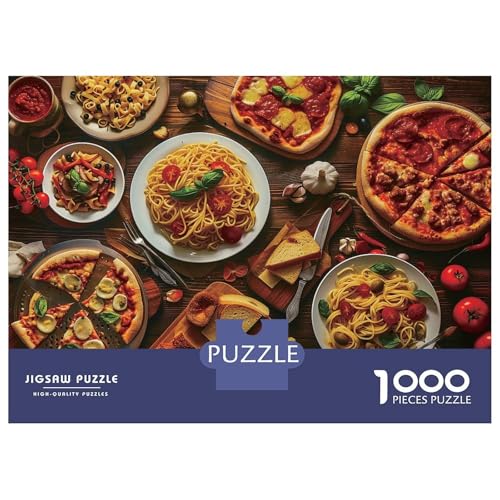Puzzle de 1000 piezas de comida adultos para decoración de oficina 2