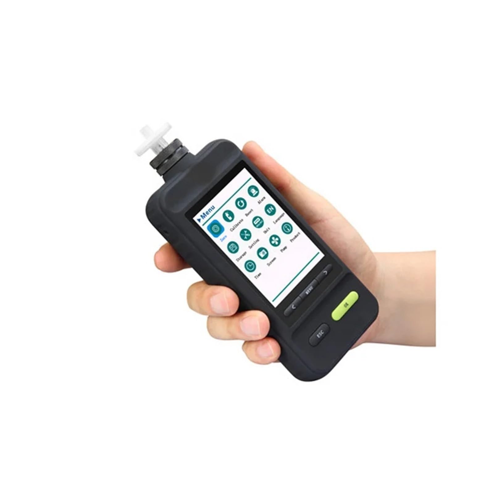 Rivelatore elettronico di gas H2S idrogeno solforato a risposta rapida in allarme 0-100 ppm