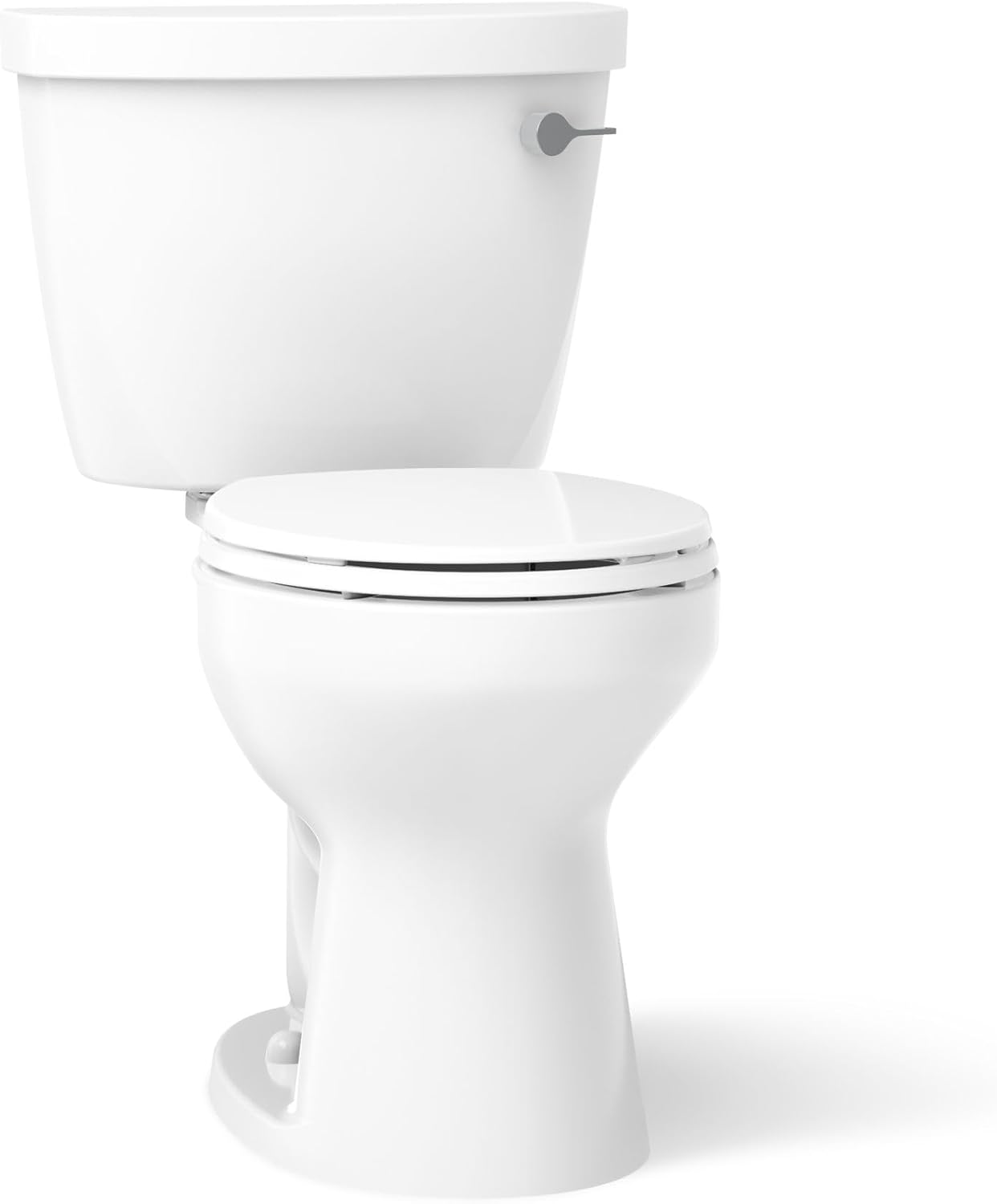 Kohler 31641-DRYRA-0 Cimarron® Two-piece round-front toilet, 1.28 gpf, White