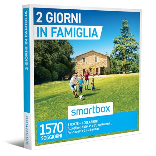 Smartbox - Cofanetto Regalo 2 Giorni in Famiglia - Idea
