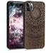 Produktbild kwmobile Schutzhülle kompatibel mit Apple iPhone 11 Pro Max - TPU Bumper - Indische Sonne Dunkelbraun