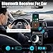 2026 Upgraded Pro Bluetooth 6.0 Transmitter Receiver|Bluetooth Adapter for TV/Airplane/Gym to Wireless Headphones/All Airpods,Dual Link & Low Latency,Wireless Adapter for Car/Home Stereo