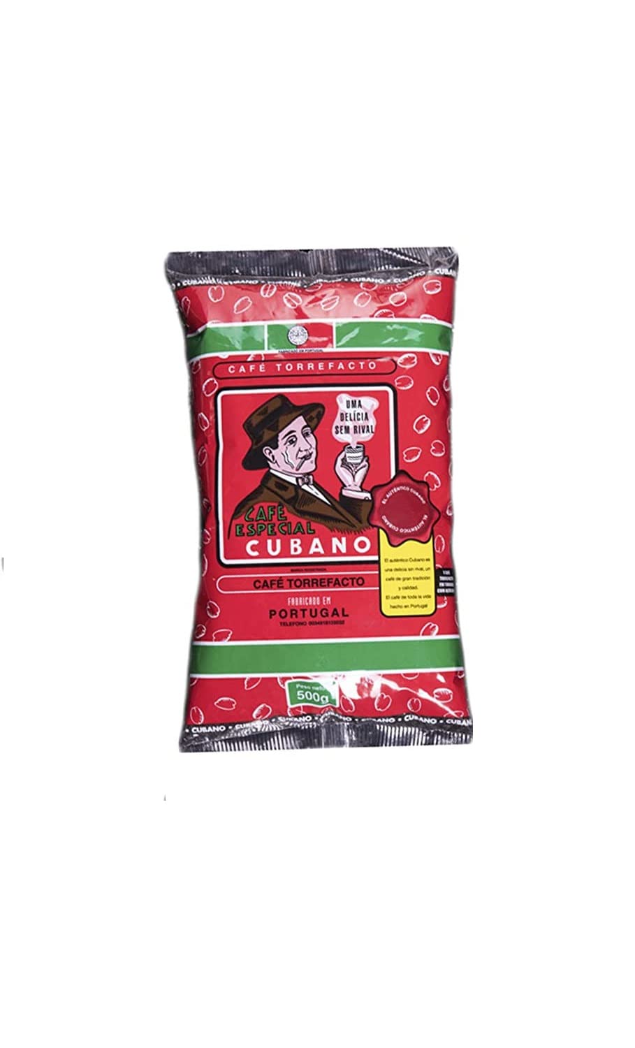 Café Cubano Portugués Torrefacto En Grano bolsa de 500 gramos. Café Especial Cubano Torrefacto en Grano - (4)