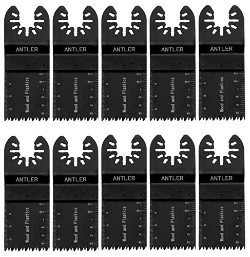 10 cuchillas gruesas Antler 35 mm Dewalt Stanley Worx F30 negro Black & Decker Erbauer multiherramienta oscilante Cover
