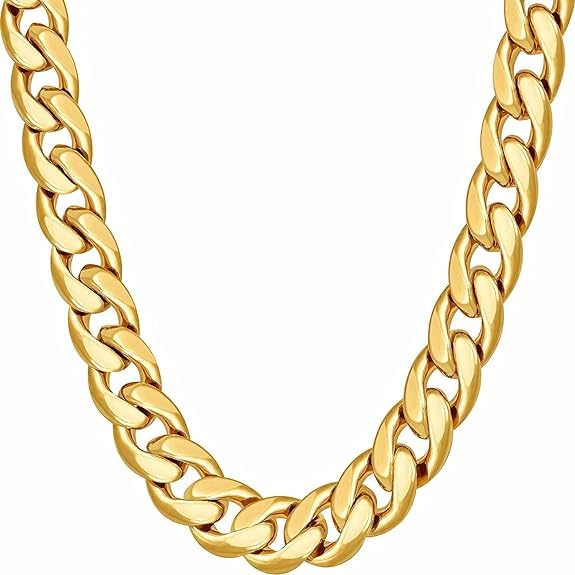 Gold Chain for Men and Women Platinum Plated Gold Chain (22 inch) Mens Chain_011 (B0D2YD5QGF) Amazon Price History, Amazon Price Tracker