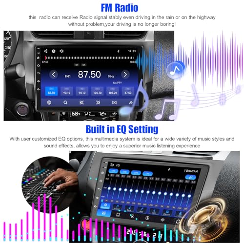 Radio para Nissan Sentra 2013-2017 con pantalla 10.1" táctil miniatura 6
