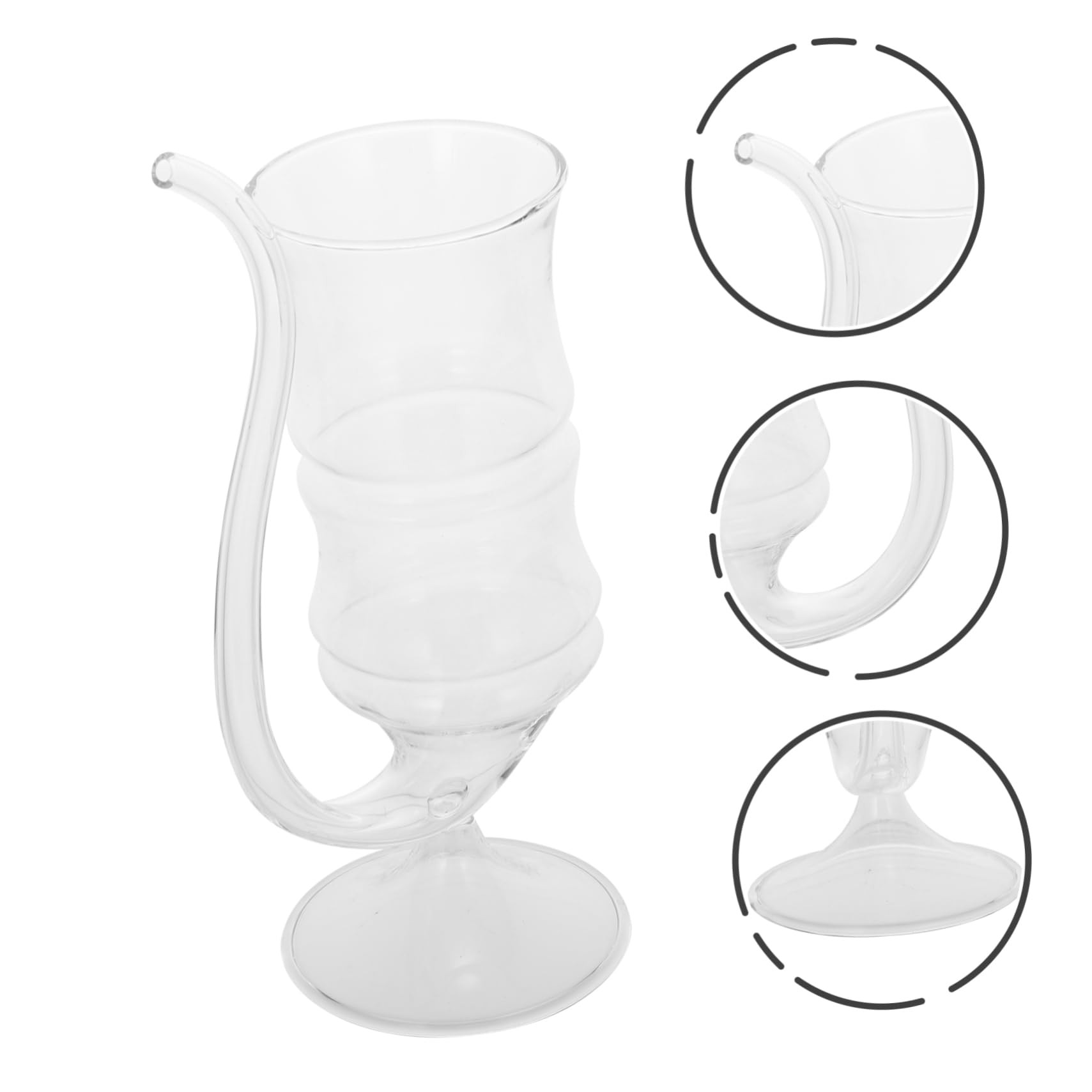 3 Sätze Mojito Cocktailgläser Mit Strohhalm Transparentes Trinkglas Für Zuhause Vielseitig Einsetzbar Für Saft Wein Und Party 2 Stück * 3