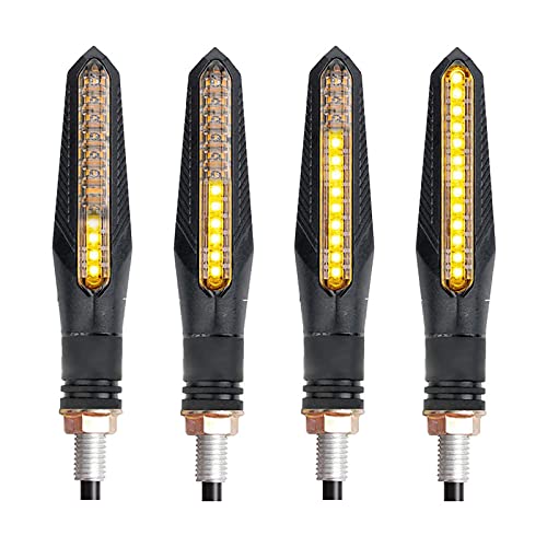 Amazon | ウインカー バイク LED 流れるウィンカー 4個