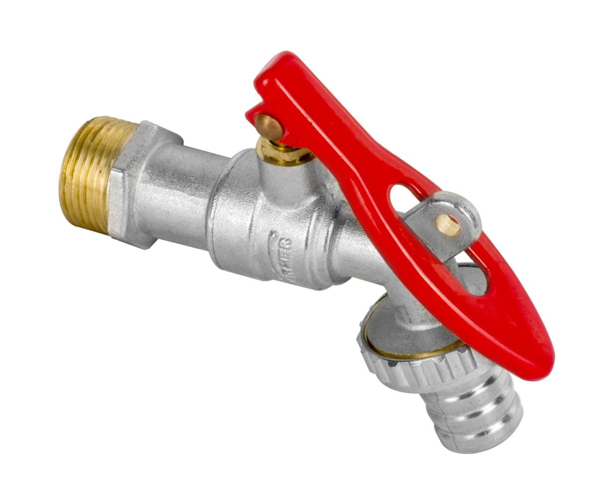 3/4 Inch BSP Garden Padlock Tap Padlocking Garage Valve Workshop Water Lever