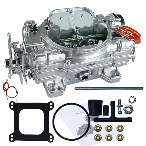 RoyalAir1406 Performer 600 CFM AFB-style Square Bore 4 barrel for 289 350 351 Silverado Corvette Mustang Mercury GMC Pickup Truck Carburetor with Electric Choke Replacement For Edelbrock 1406 (1406)