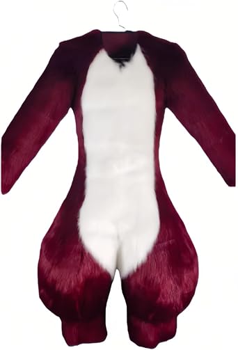 Complete Full-Body Furry Fursuit, Cozy and Adorable Fursuit Fullsuit, Durable Role-Playing Attire for Themed Parties, Halloween, and Comic Cons