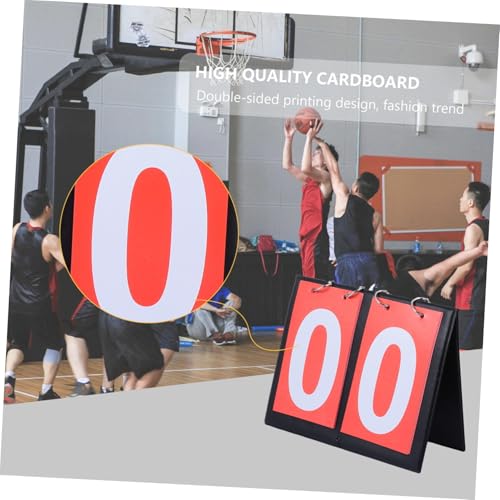 Marcador doble para baloncesto portátil y compacto miniatura 4