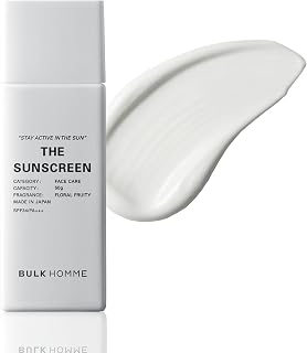 【クレンジング不要】バルクオム 日焼け止め メンズ 50g SPF34 PA+++ THE SUNSCREEN（2026年3月リニューアル製品）