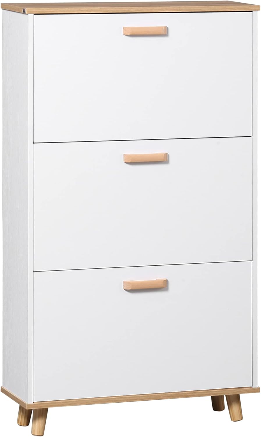 Narrow Shoe Slim Shoe Storage with 3 Flip