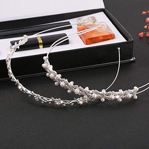 Rhinestone Bridal Headband for Women's Wedding Accessories