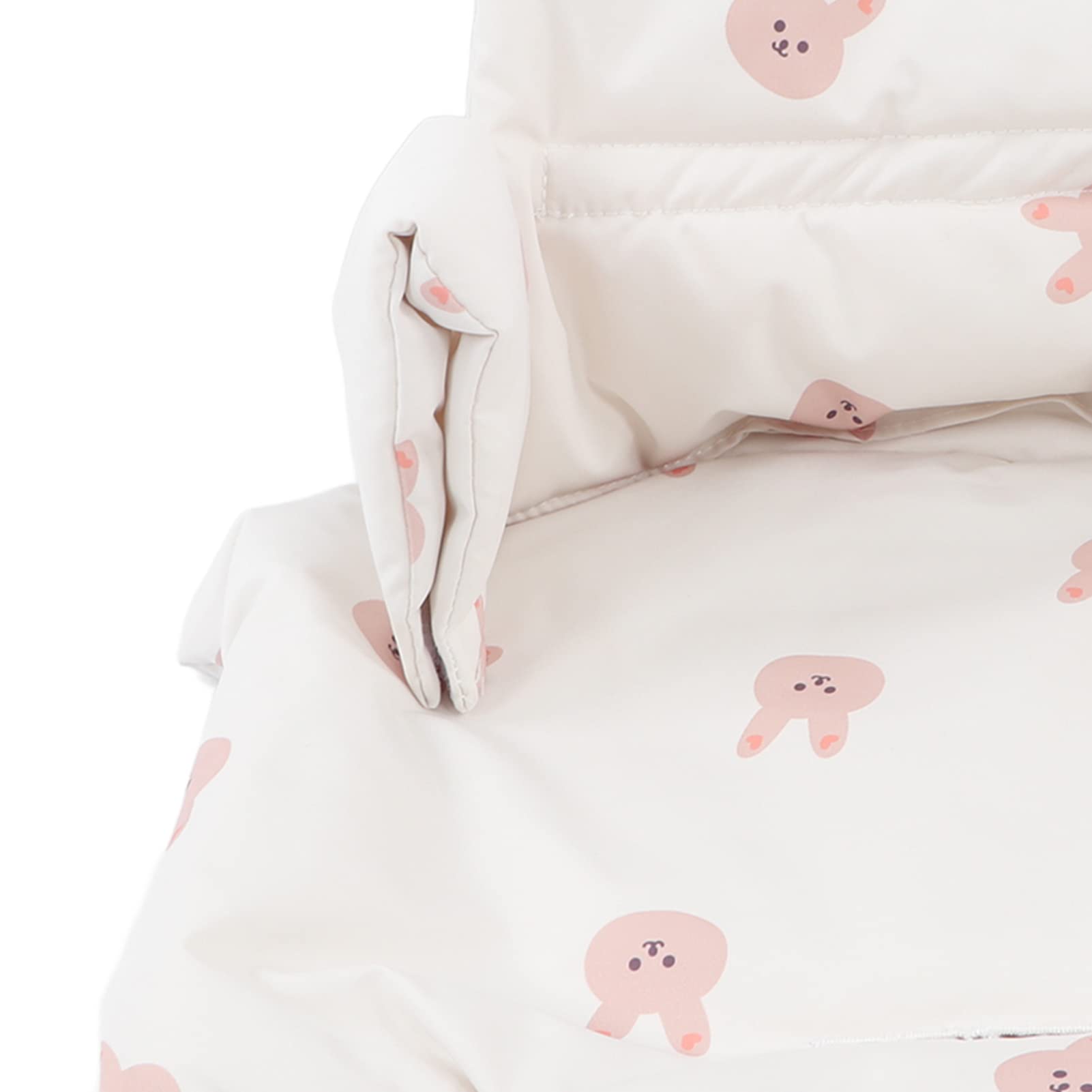 Coussin de Chaise Haute, Facile à Installer, Entièrement Essuyable, Coussin de Siège pour Chaise Haute pour Garder bébé à L'aise Pendant les Repas, Coussin de Soutien de Chaise (Tapez B)