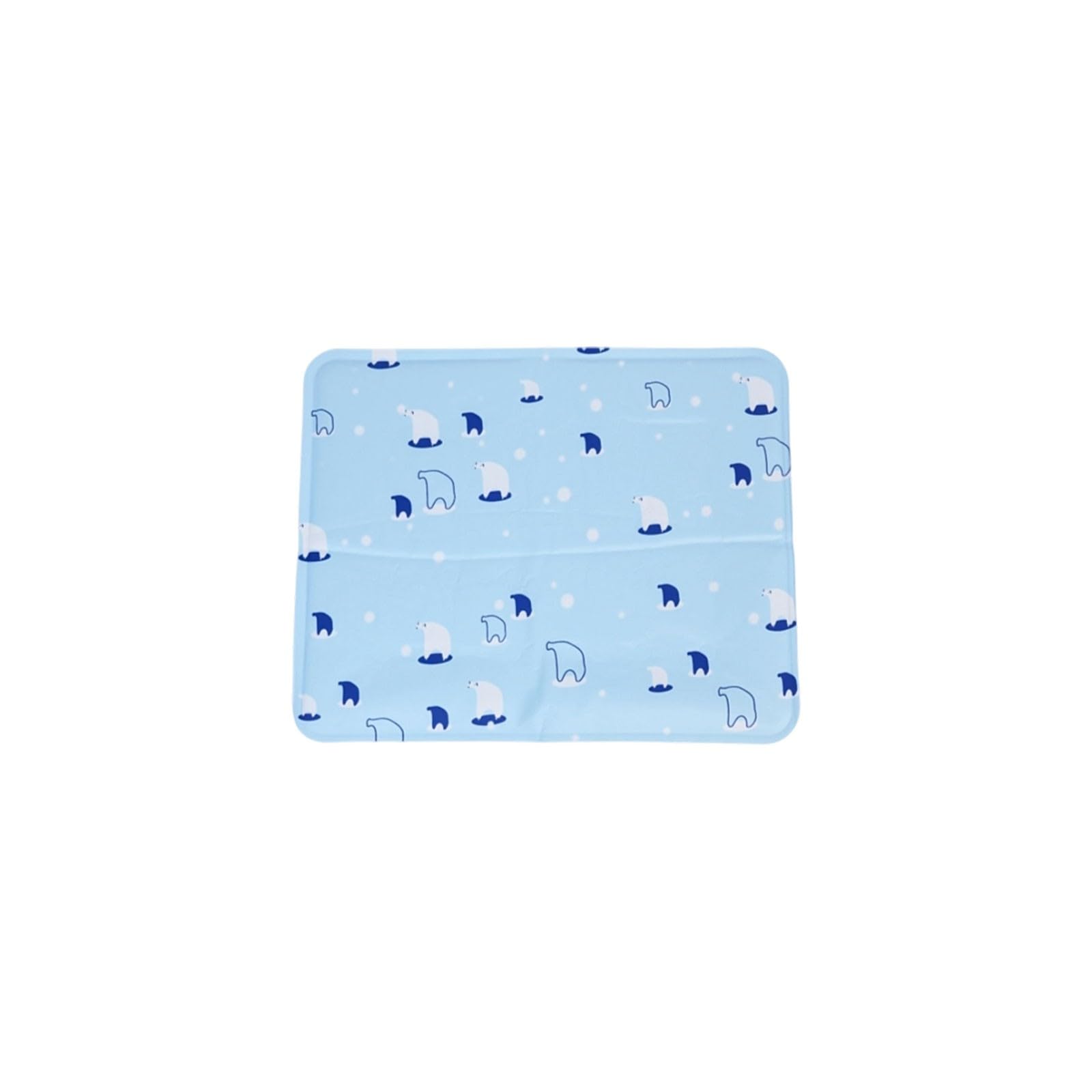 Generico Tappetino refrigerante per cani gel impermeabile estate coperta resistente alla masticazione per animali domestici, grande tappetino ghiaccio 60x50 cm