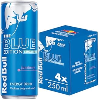 Red Bull The Summer Edition Juneberry Energy Drink, 4 x 250ml