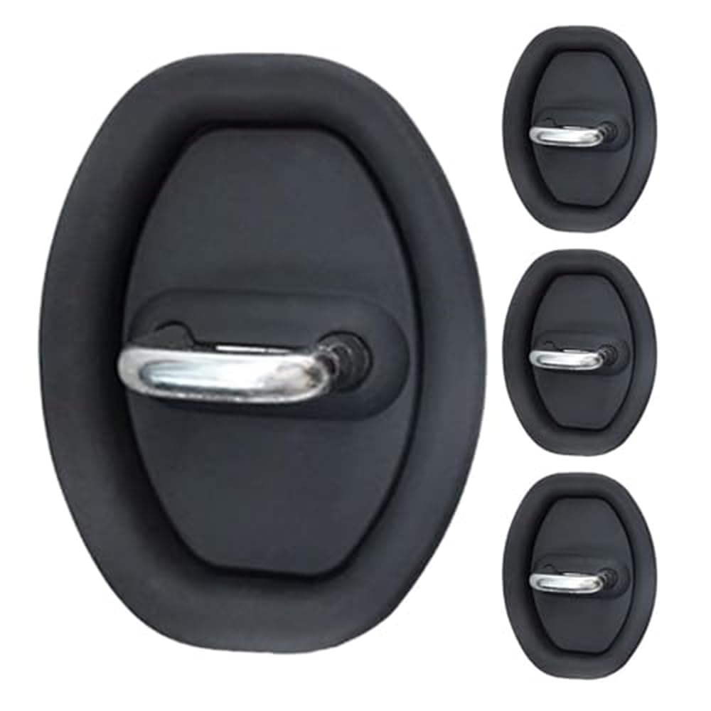 Qweerass A 4Pcs Car Door Lock Cover, For Toyot Coroll Cross 2020-2024 / Coroll Xii (E210) 2018-2024 Door Latch Cover Protective Covers Rust Cover Door Lock Styling Ccessories,
