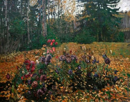 Impression Sur Toile Asters flétris de haute qualité