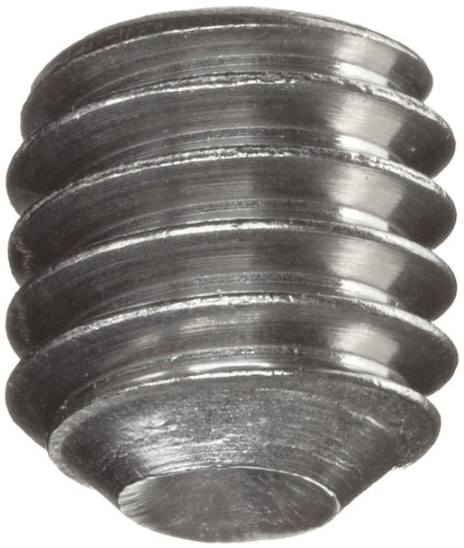 18-8 Stainless Steel Set Screw, Internal Hex Drive, Cup Point, Meets DIN 916, 4mm Length, M4-0.7 Metric Coarse Threads (Pack of 100) - Thumbnail 2