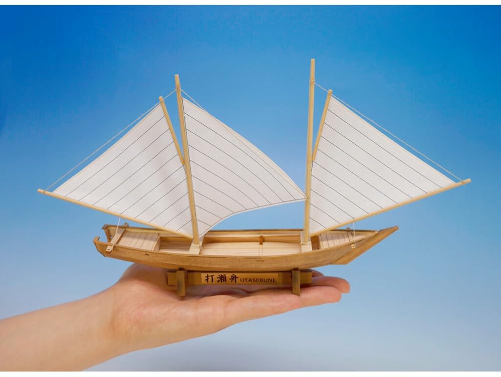 Amazon | ウッディジョー ミニ和船 打瀬舟 木製模型 組み立てキット