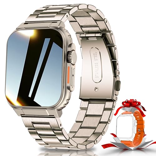 Filiekeu 𝑭𝒊𝒕𝒏𝒆𝒔𝒔 𝑺𝒎𝒂𝒓𝒕 𝑾𝒂𝒕𝒄𝒉 Men Bluetooth Blood Oxygen Monitor 110 Sports Smart Watch 2.0" Screen 600Mah Battery Waterproof Smartwatch Men Titanium Gold For Android Ios #TOP20