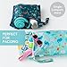 Bumkins - Waterproof Wet Bag - For Baby, Travel, Swim Suit, Cloth Diapers, Pump Parts, Pool, Gym, Toiletry, Strap to Stroller - Reusable & Easy to Clean - 2pk - Ocean & Jungle